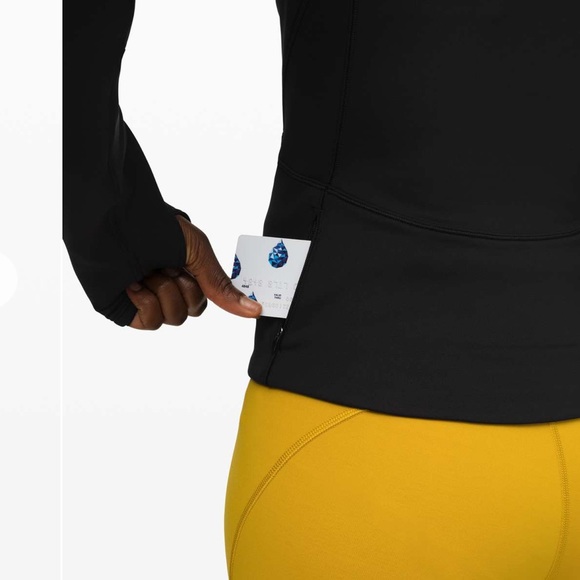 Lululemon Always Alert 1/2 zip fleece long sleeve rulu run crop top - Picture 2 of 10